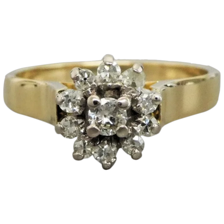 vintage-diamond-cluster-ring_448119077
