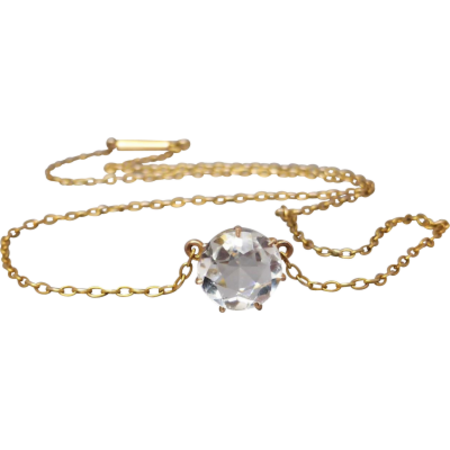 Art Deco Vintage Pearl Sapphire Diamond Rock Crystal Necklace - Antique  Jewelry | Vintage Rings | Faberge EggsAntique Jewelry | Vintage Rings |  Faberge Eggs