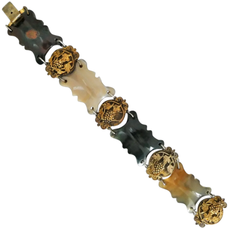 antique-19th-century-scottish-pebble-bracelet